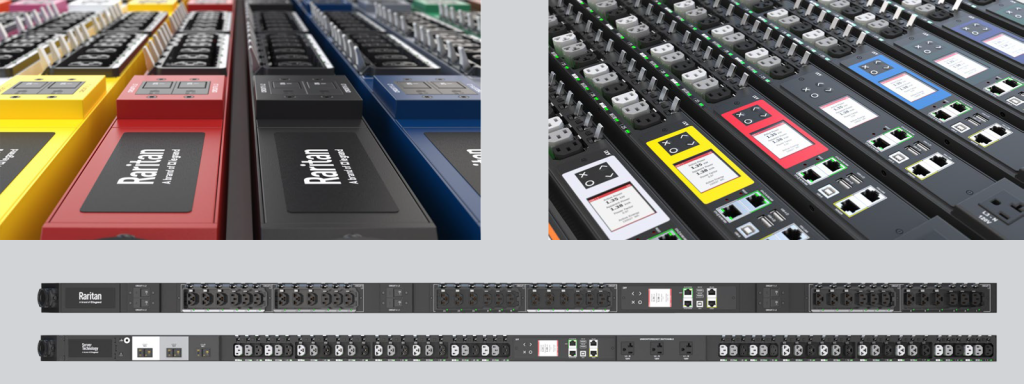 Raritan & Server Technology Rack PDUS's in verschillende kleuren